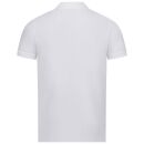 U.S. POLO ASSN. Herren Poloshirt zweifarbig Basic P001 Weiss-Navy-Größe L - Gr. L