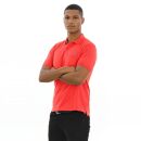 U.S. POLO ASSN. Herren Poloshirt zweifarbig Basic P001 Rot-Royal-Größe M - Gr. M