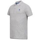 U.S. Polo Assn. Herren Basic kurzarm Poloshirt zweifarbig
