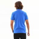 U.S. POLO ASSN. Herren Poloshirt zweifarbig Fashion P002 Royal-Rot-Größe XXL - Gr. 2XL