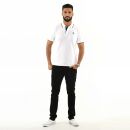 U.S. POLO ASSN. Herren Poloshirt zweifarbig Fashion P002 Weiss-Navy-Größe XXXL - Gr. 3XL