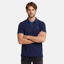 U.S. POLO ASSN. Herren Poloshirt zweifarbig Fashion P002 Navy-Royal-Größe XL - Gr. XL