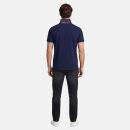 U.S. POLO ASSN. Herren Poloshirt zweifarbig Fashion P002 Navy-Royal-Größe XL - Gr. XL