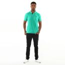 U.S. POLO ASSN. Herren Poloshirt zweifarbig Fashion P002 Grün-Navy-Größe XL - Gr. XL