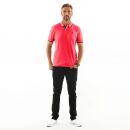 U.S. POLO ASSN. Herren Poloshirt zweifarbig Fashion P002 Coral-Navy-Größe S - Gr. S