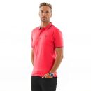 U.S. POLO ASSN. Herren Poloshirt zweifarbig Fashion P002 Coral-Navy-Größe S - Gr. S