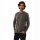 U.S. POLO ASSN. Herren Basic Shirt Longsleeve Langarm P003 Anthrazit Melange-Rot-Größe M - Gr. M
