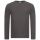 U.S. POLO ASSN. Herren Basic Shirt Longsleeve Langarm P003 Anthrazit Melange-Rot-Größe M - Gr. M