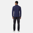 U.S. POLO ASSN. Herren Polo langarm Shirt LS Piquet P004 Navy-Dunkelgrau-Größe XL - Gr. XL