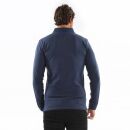 U.S. POLO ASSN. Herren Polo langarm Shirt LS Piquet P004 Navy-Dunkelgrau-Größe XXL - Gr. 2XL