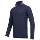 U.S. POLO ASSN. Herren Polo langarm Shirt LS Piquet P004 Navy-Dunkelgrau-Größe XXL - Gr. 2XL