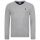 U.S. POLO ASSN. Herren V-Neck Pullover P006 Grau Melange-Navy-Größe XL - Gr. XL