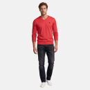 U.S. POLO ASSN. Herren V-Neck Pullover P006 Rot-Navy-Größe XL - Gr. XL