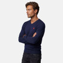 U.S. POLO ASSN. Herren V-Neck Pullover P006 Navy-Rot-Größe M - Gr. M