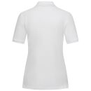 U.S. POLO ASSN. Damen Poloshirt zweifarbig P007 Weiss-Beige-Größe XXL - Gr. 2XL