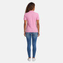 U.S. POLO ASSN. Damen Poloshirt zweifarbig P007 DustyPink-Pink-Größe XL - Gr. XL