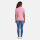 U.S. POLO ASSN. Damen Poloshirt zweifarbig P007 DustyPink-Pink-Größe XL - Gr. XL