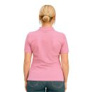 U.S. POLO ASSN. Damen Poloshirt zweifarbig P007 DustyPink-Pink-Größe XXL - Gr. 2XL