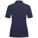 U.S. POLO ASSN. Damen Poloshirt zweifarbig P007 Navy-DustyPink-Größe XL - Gr. XL