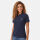 U.S. POLO ASSN. Damen Poloshirt zweifarbig P007 Navy-DustyPink-Größe XXL - Gr. 2XL