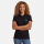 U.S. POLO ASSN. Damen Poloshirt zweifarbig P007 Schwarz-Grau-Größe S - Gr. S