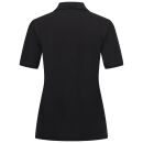 U.S. POLO ASSN. Damen Poloshirt zweifarbig P007 Schwarz-Grau-Größe XL - Gr. XL