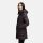 Marikoo Abendsternchen Herbst  Winter Steppjacke lang B603a Choco-Größe S - Gr. 36