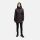 Marikoo Abendsternchen Herbst  Winter Steppjacke lang B603a Choco-Größe XL - Gr. 42