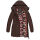 Marikoo Abendsternchen Herbst  Winter Steppjacke lang B603a Choco-Größe XL - Gr. 42