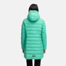 Marikoo Abendsternchen Herbst  Winter Steppjacke lang B603a Crystal Green-Größe S - Gr. 36