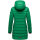 Marikoo Abendsternchen Herbst  Winter Steppjacke lang B603a Smaragd Green-Größe L - Gr. 40