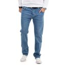 A.Salvarini Designer Herren Jeans Hose Basic Jeanshose AS390 - Dunkelblau-W29 L30 - W29/L30