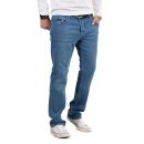 A.Salvarini Designer Herren Jeans Hose Basic Jeanshose AS390 - Dunkelblau-W29 L30 - W29/L30