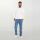 A.Salvarini Designer Herren Jeans Hose Basic Jeanshose AS390 - Dunkelblau-W29 L30 - W29/L30