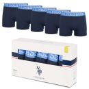 U.S. POLO ASSN. Herren Boxershort 5-Pack P-008 Navy-Blue Größe M - Gr.M