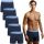 U.S. POLO ASSN. Herren Boxershort 5-Pack P-008 Navy-Blue Größe M - Gr.M