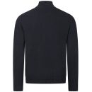 U.S. POLO ASSN. Herren Pullover Troyer P-011 Schwarz-Rot Größe M - Gr.M