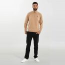 U.S. POLO ASSN. Herren Pullover Half Zip P-010 CamelMel.-Braun Größe M - Gr.M