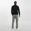 U.S. POLO ASSN. Herren Pullover Half Zip P-010 Schwarz-Rot Größe L - Gr.L