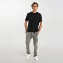 U.S. POLO ASSN. Herren T-Shirt Basic P-012 Schwarz-Rot Größe XXL - Gr.2XL