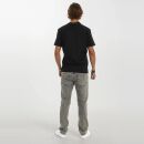 U.S. POLO ASSN. Herren T-Shirt Basic P-012 Schwarz-Rot Größe XXXL - Gr.3XL