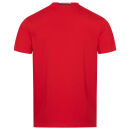 U.S. POLO ASSN. Herren T-Shirt Basic P-012 Rot-Navy Größe L - Gr.L