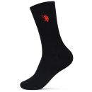 U.S. POLO ASSN. Herren Tennissocken 6-Pack P-013 Weiss-Grau-Schwarz Größe 39-42