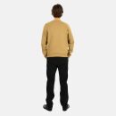 U.S. POLO ASSN. Herren Sweatshirt Pullover P015 Beige-Navy-Größe S - Gr. S