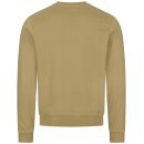 U.S. POLO ASSN. Herren Sweatshirt Pullover P015 Beige-Navy-Größe L - Gr. L