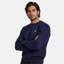 U.S. POLO ASSN. Herren Sweatshirt Pullover P015 Navy-Beige-Größe S - Gr. S