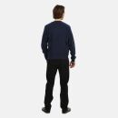 U.S. POLO ASSN. Herren Sweatshirt Pullover P015 Navy-Beige-Größe M - Gr. M