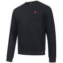 U.S. POLO ASSN. Herren Sweatshirt Pullover P015 Schwarz-Rust-Größe XXL - Gr. 2XL