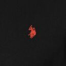 U.S. POLO ASSN. Herren Sweatshirt Pullover P015 Schwarz-Rust-Größe XXL - Gr. 2XL