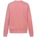 U.S. POLO ASSN. Damen Sweatshirt Pullover P016 Darkrose-Beige-Größe M - Gr. M